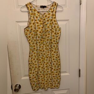 Sunflower Mini Dress